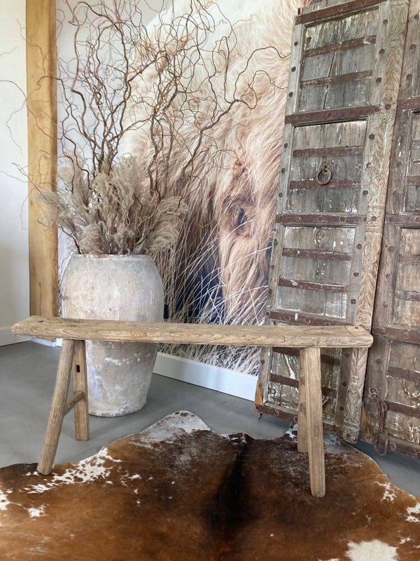 Chinese houten bank - 120x30x50 cm