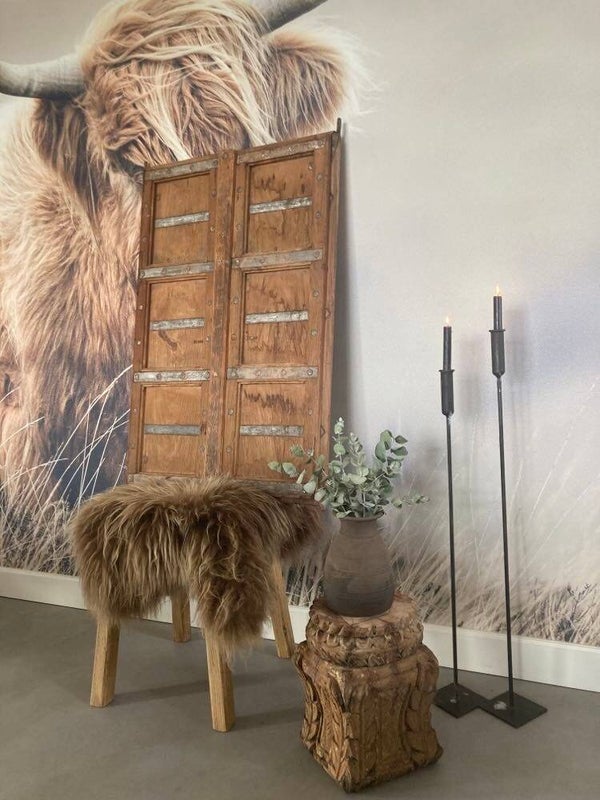 Hardhouten luik - 113x72 cm