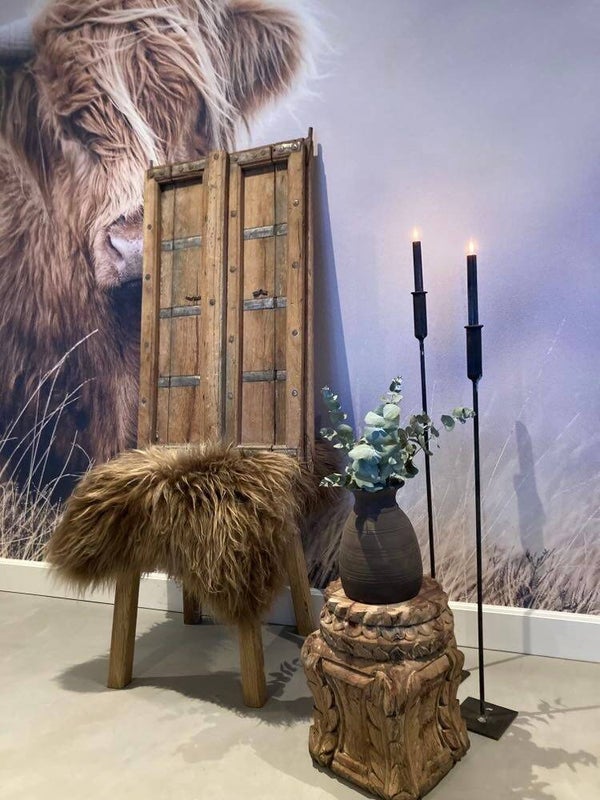 Hardhouten luik - 100x56 cm