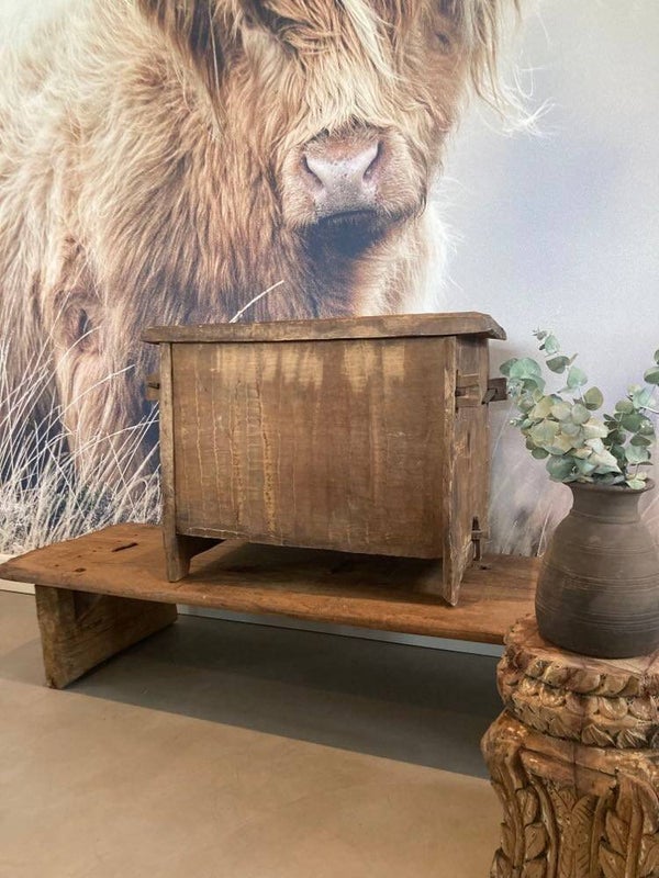 Antieke Himalaya kist - 72x40x55 cm