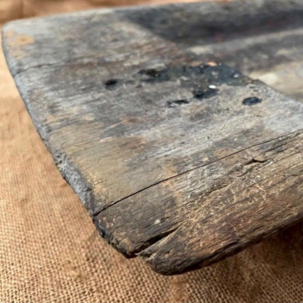 Authentieke houten trog uit India