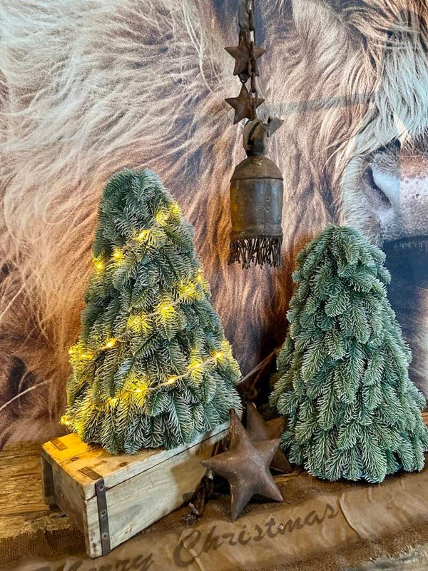 Metalen kerstbel - S