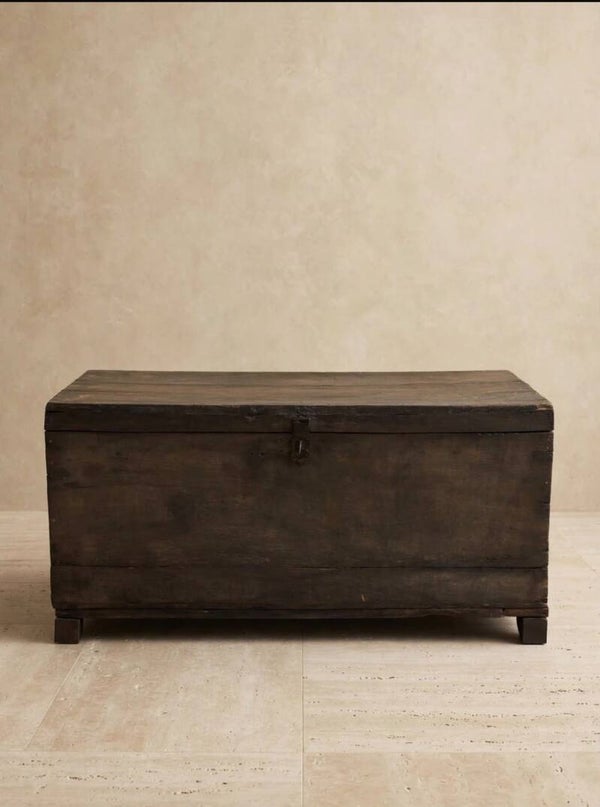 Stoere oude Indiase kist