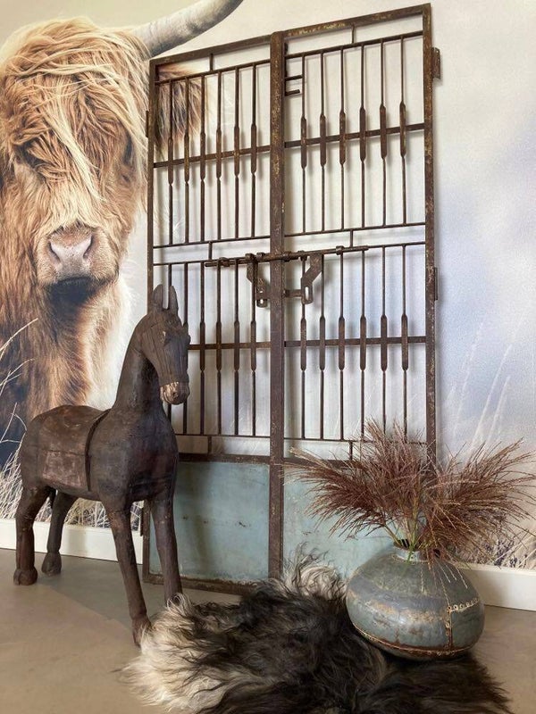 Stalen deuren afkomstig uit India - 195x100