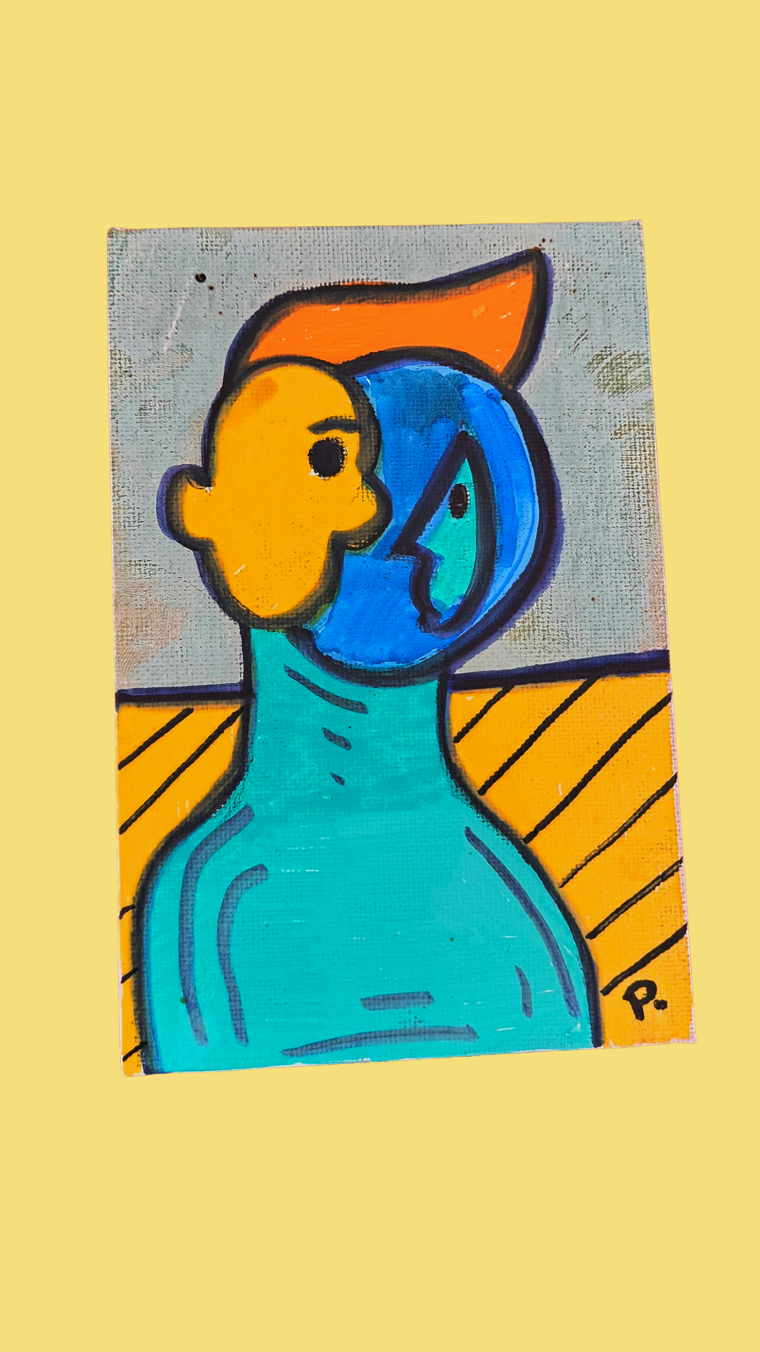 The Fish Head | Collectable | 4" x 6" (10.2 cm, x 15.2 cm)