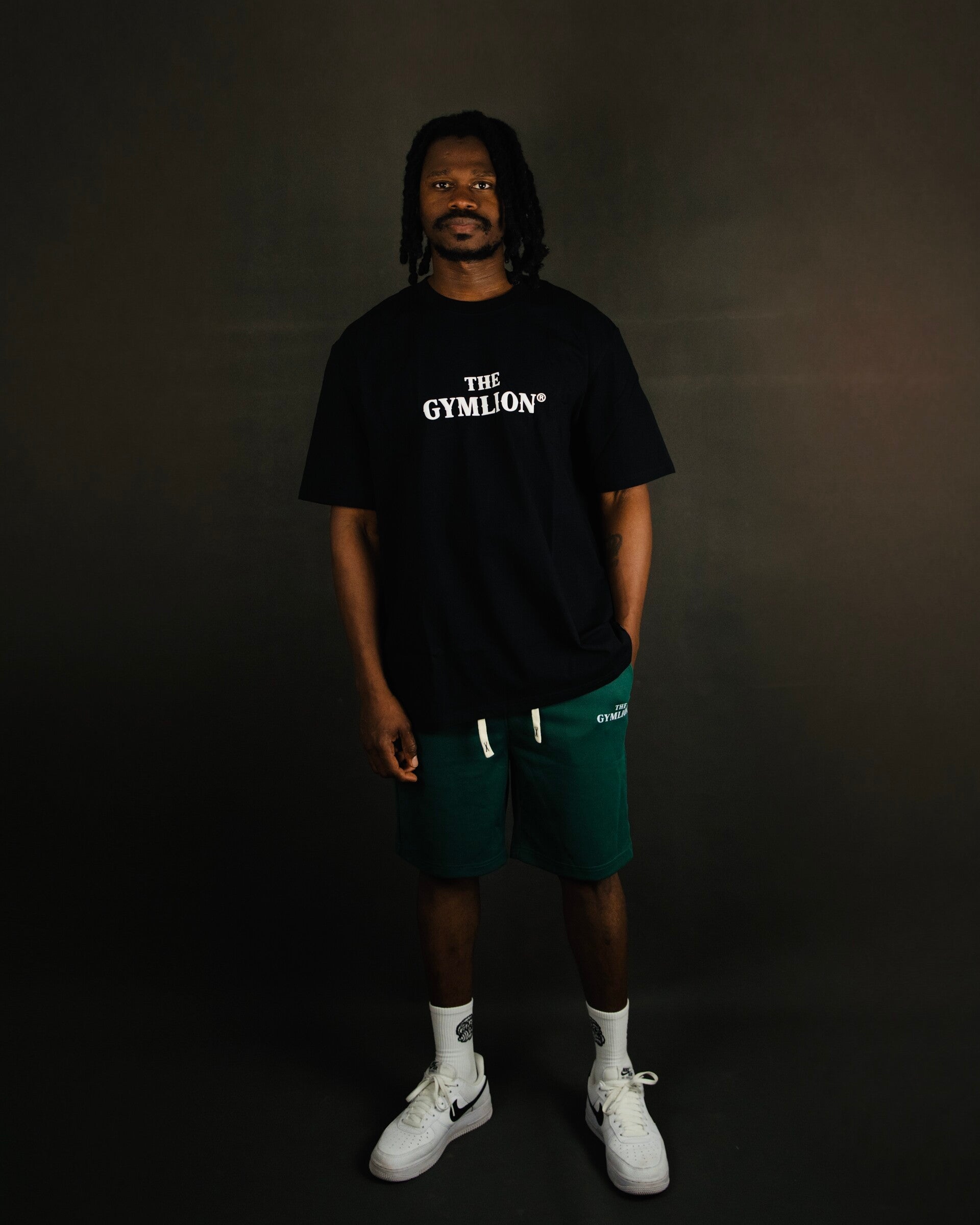 The Gymlion® Go Hard or Go Home Oversized T-Shirt – Black