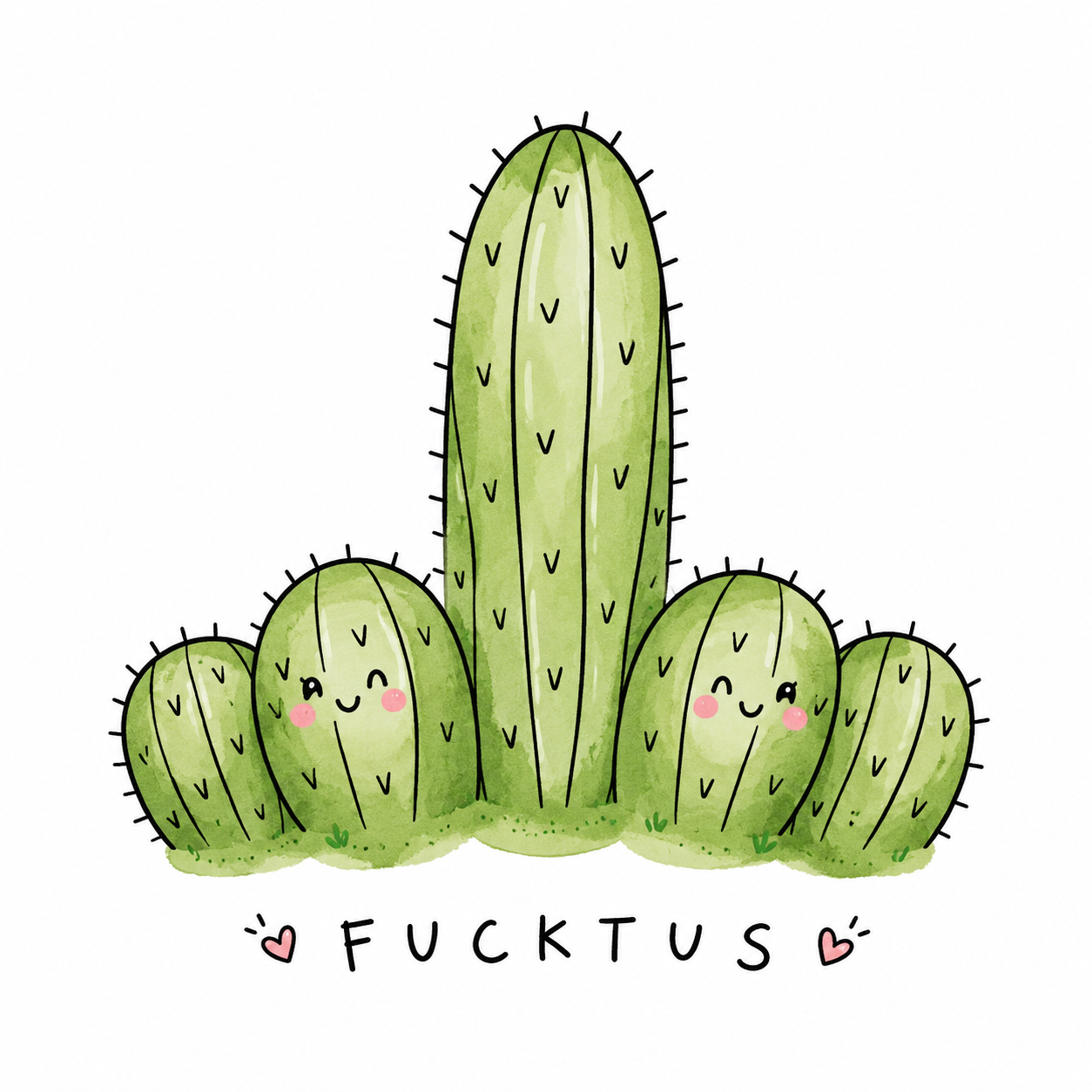 Fucktus - Tegeltje