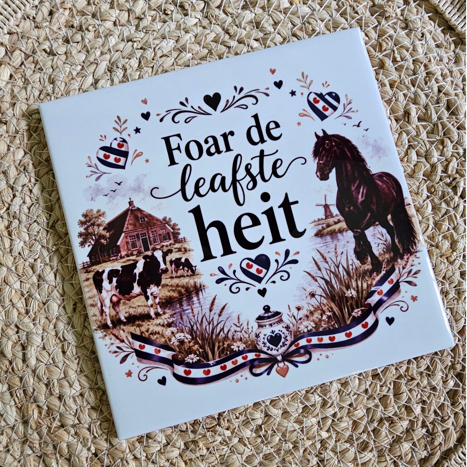 Tegeltje - vaderdag Frysk
