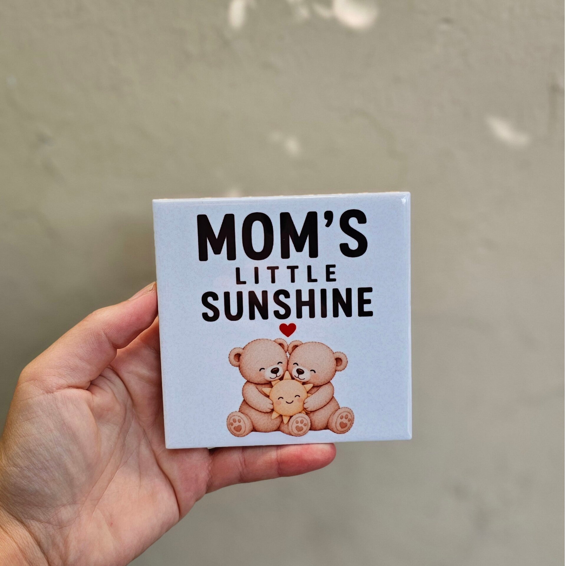 Mom's Little Sunshine - Tegeltje