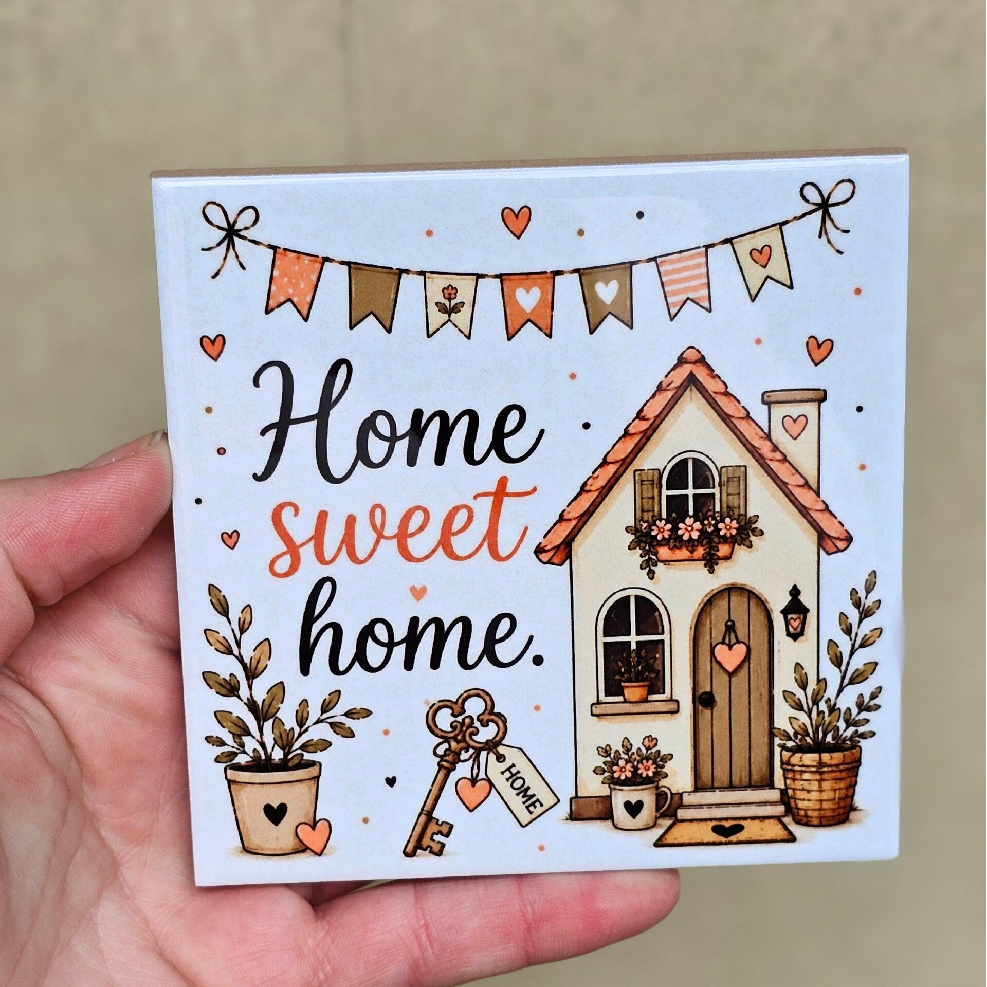 Huis & Tuin tegeltjes - Home sweet Home