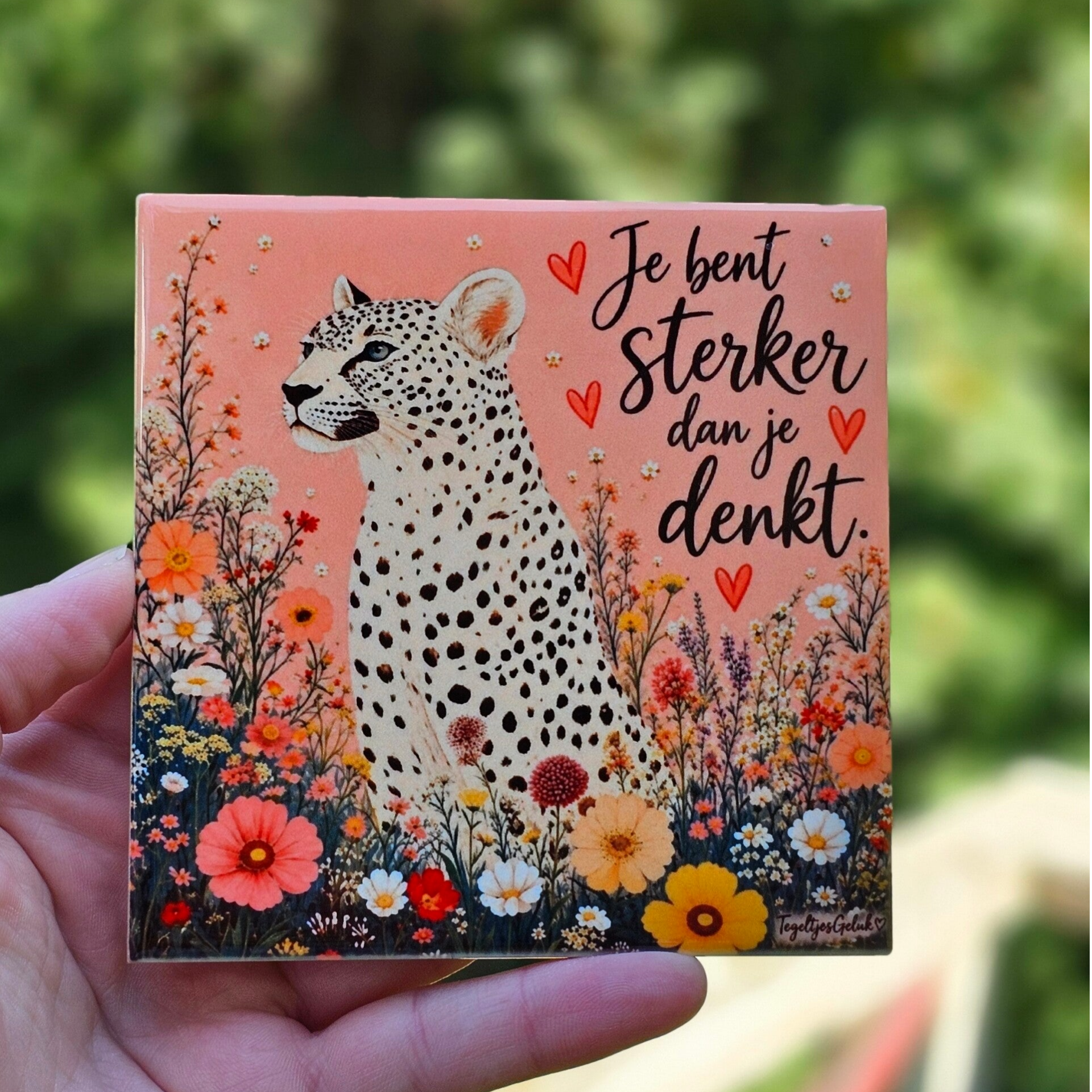 Positieve tegeltjes - Je bent sterker dan je denkt