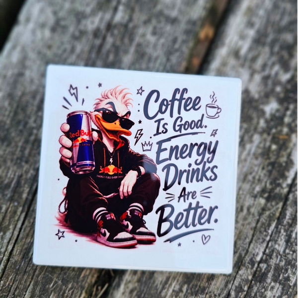 Coffee is good .. - Tegeltje (EEND)