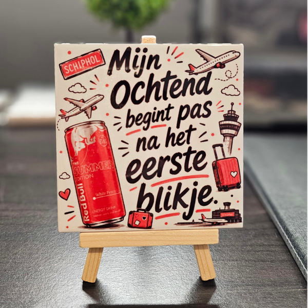 Gepersonaliseerd Energydrank Tegeltje