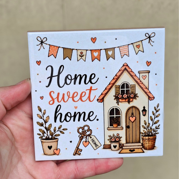 Huis & Tuin tegeltjes - Home sweet Home