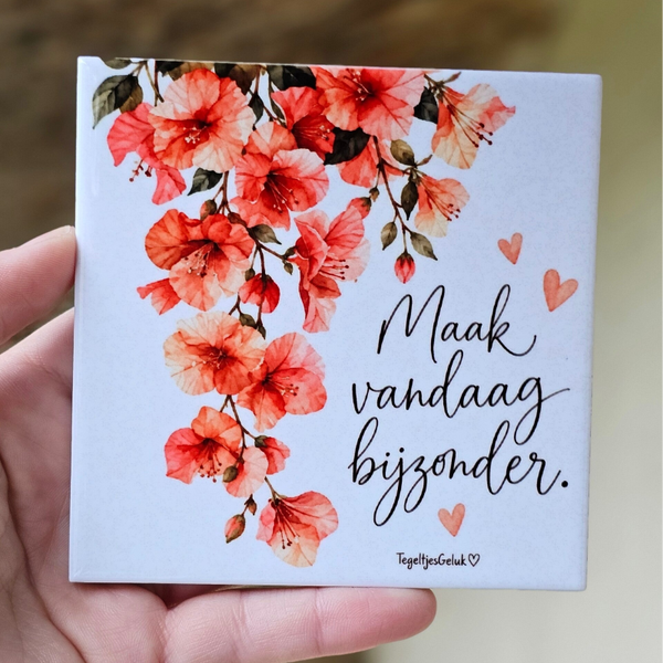 Positieve tegeltjes - Maak Vandaag Bijzonder