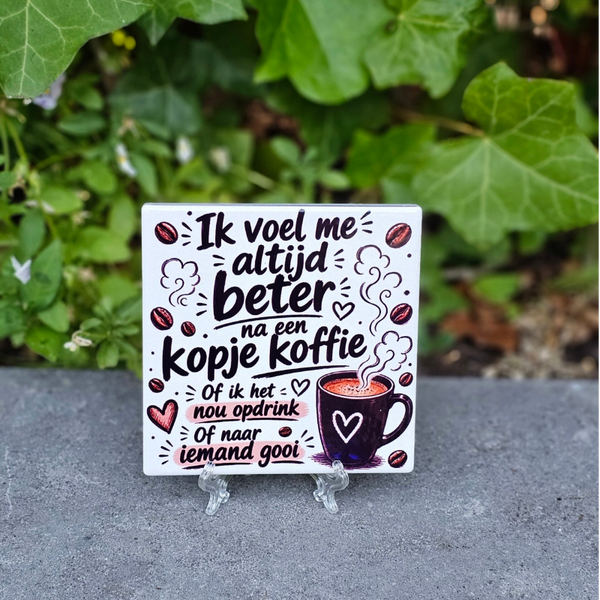 Tegeltjes koffie – Voor de Echte Koffieliefhebber