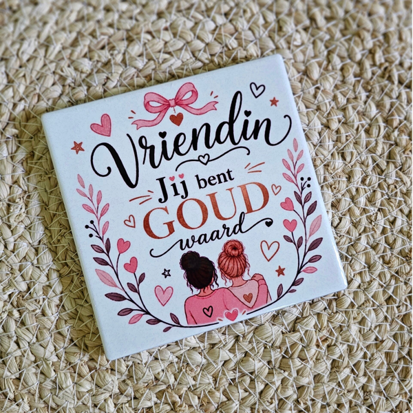 Tegeltje - Vriendinnen