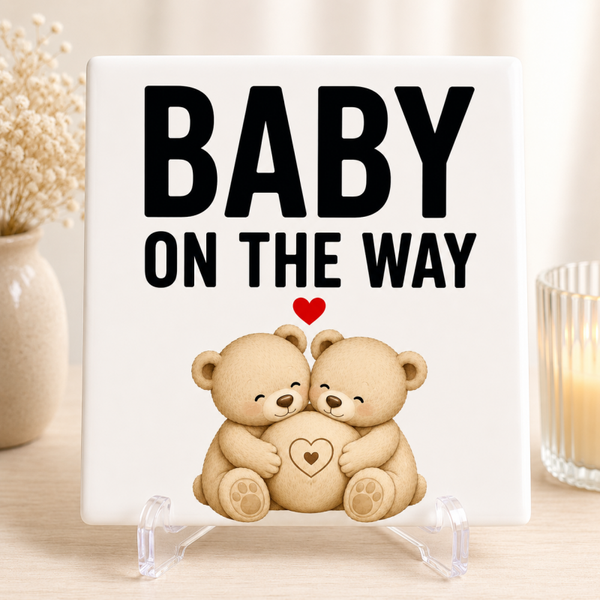 Baby On The Way - Tegeltje