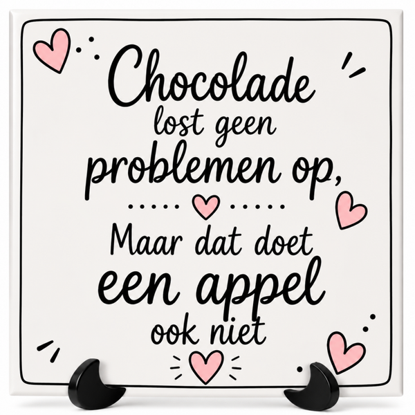 Chocolade Tegeltje