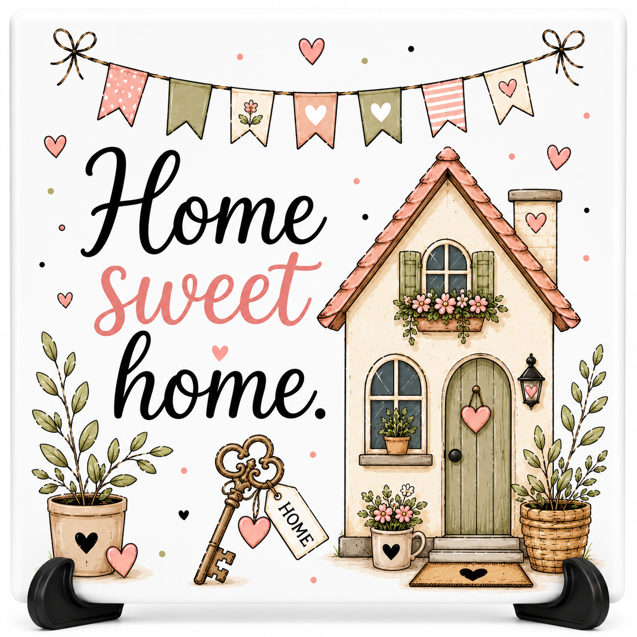 Home sweet Home - tegeltje