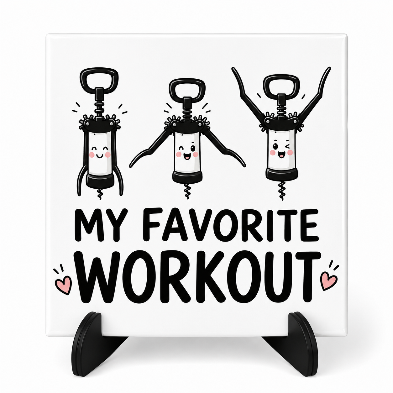 My Favorite Workout - Tegeltje