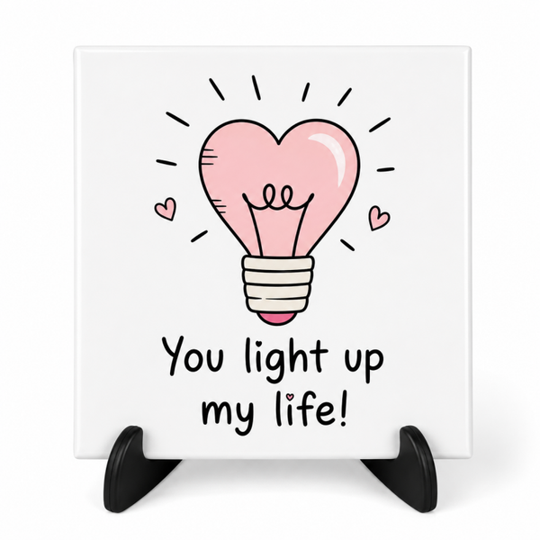 You Light Up My Life - Tegeltje