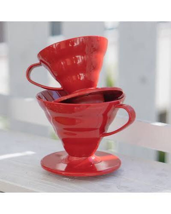 Hario V60 Plastic Dripper 01 Rojo