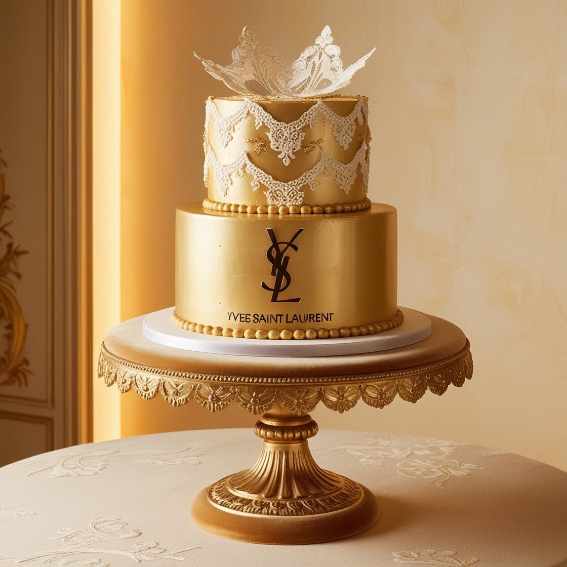 Gateau créateur YsL 20 personnes