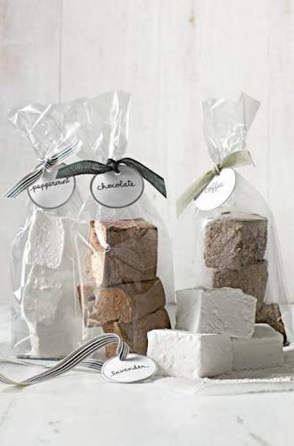 Sachet de mashmalow maison vanille chocolat 8 pieces