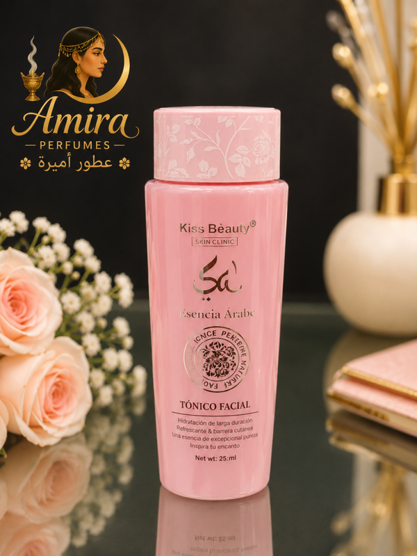 TÓNICO FACIAL KISS BEAUTY- ESENCIA ÁRABE.
