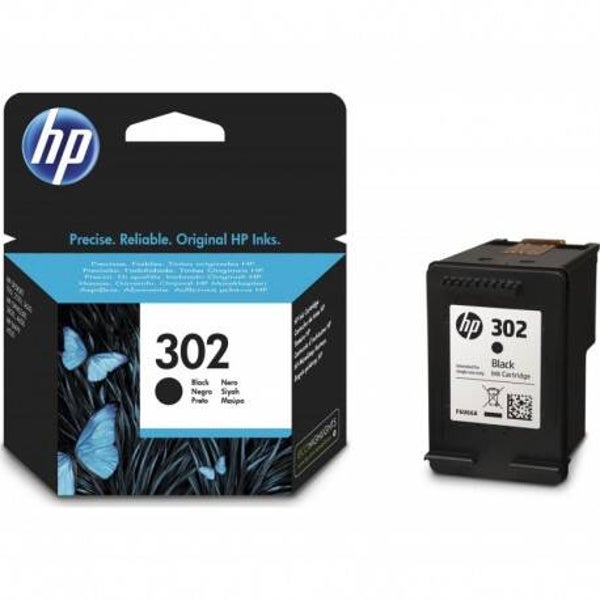 CARTUCCIA HP 302 NERA ORIGINALE