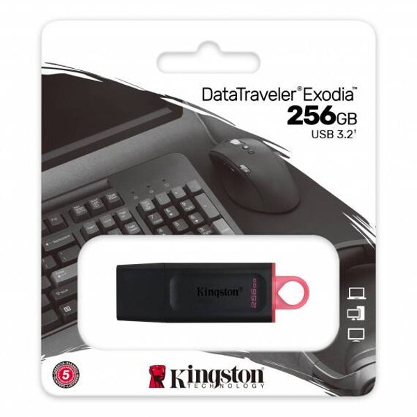 PENDRIVE KINGSTON DT EXODIA 256GB 3.2