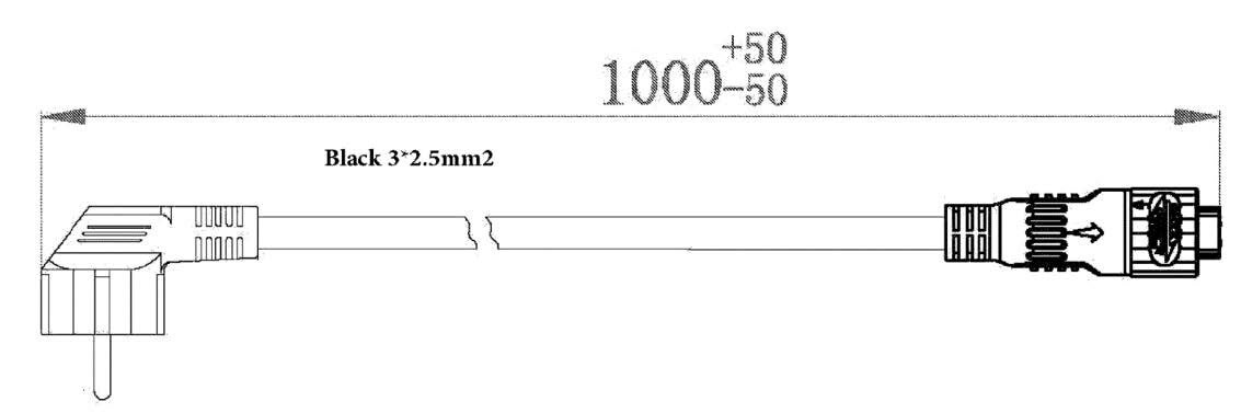 ROTAX E10 AC CABLE FOR CHARGER