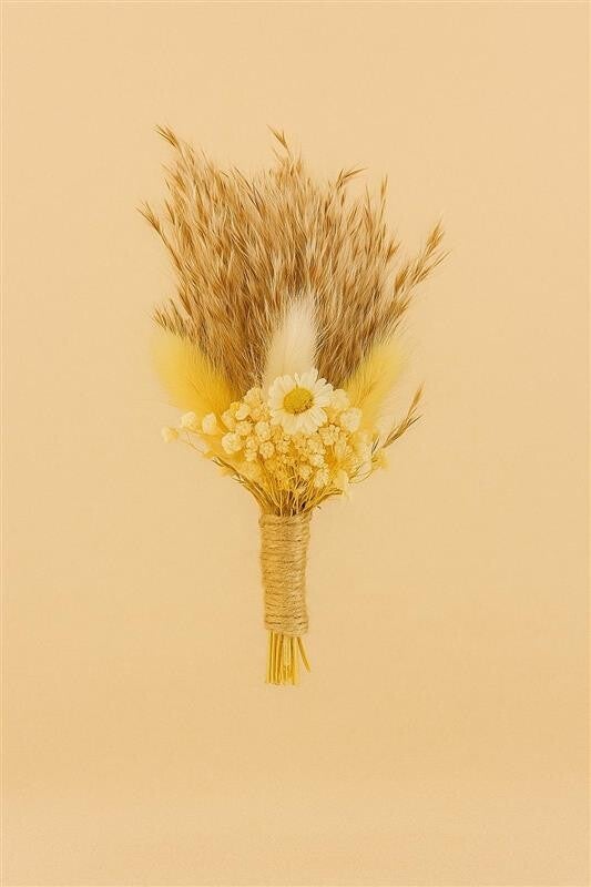 Mini boeket droogbloemen