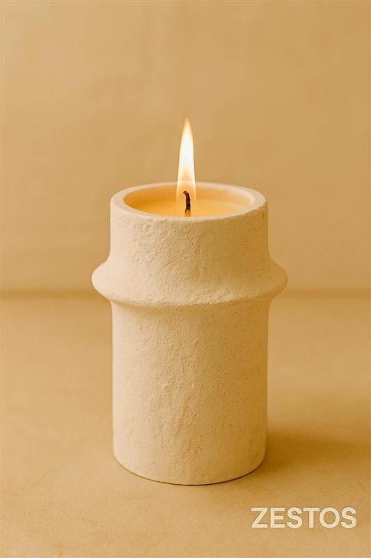 Warme Vanille in Cement (groot)