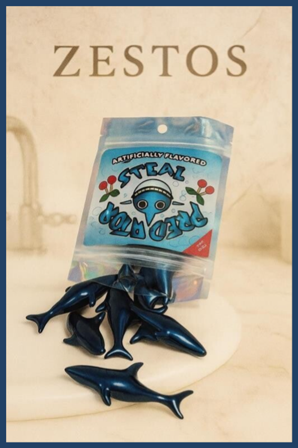 Badparels Dolfijnen (Kersengeur)