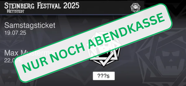 VVK-Tagesticket Samstag für das SBF25