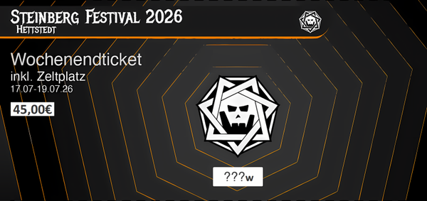 Wochenendticket mit Camping für das SBF26