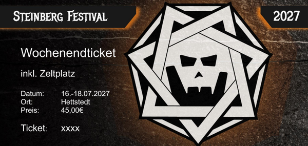 Wochenendticket mit Camping für das SBF27