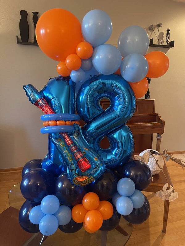 Numbers Decoration, delivery to customer site