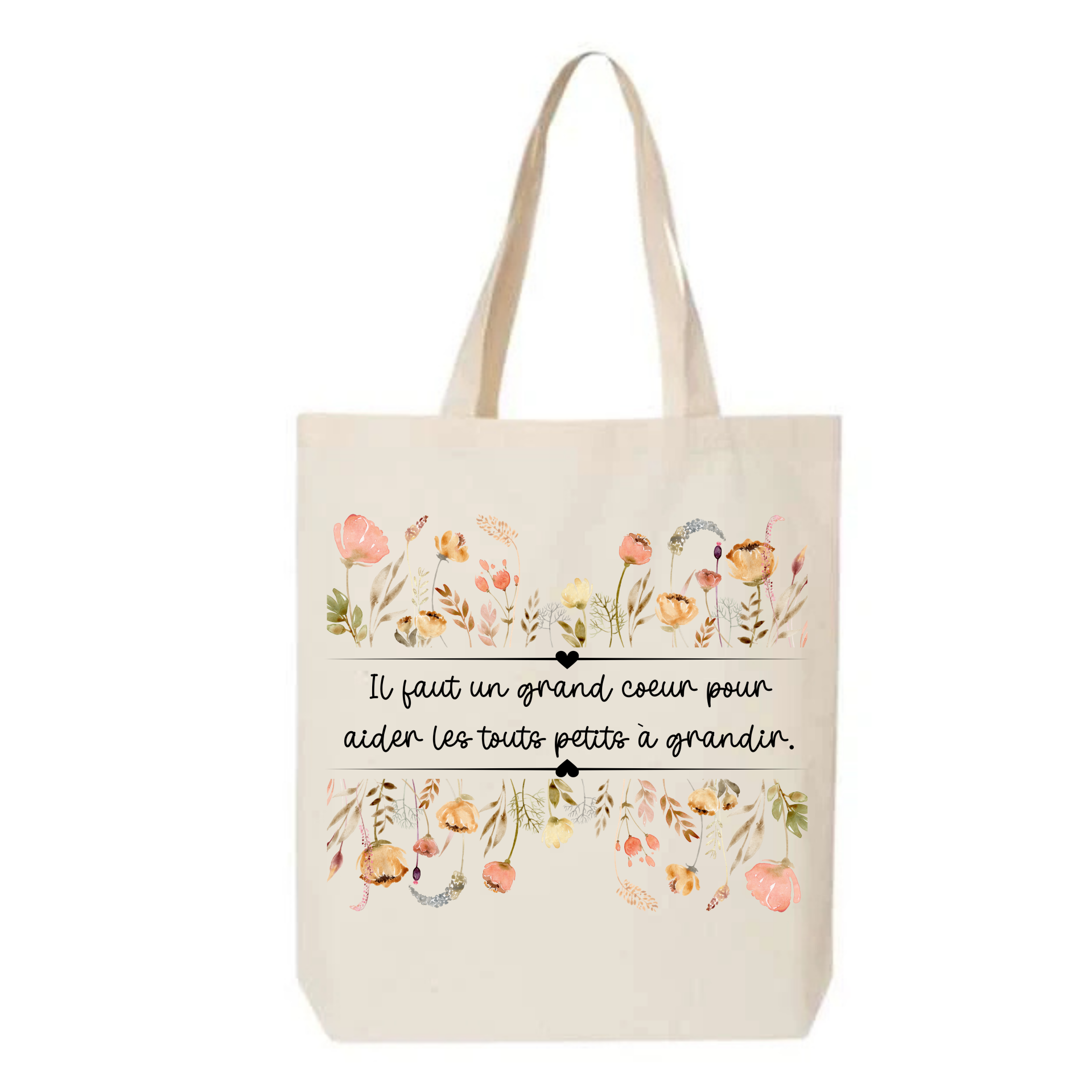 Tote bag - Grand coeur