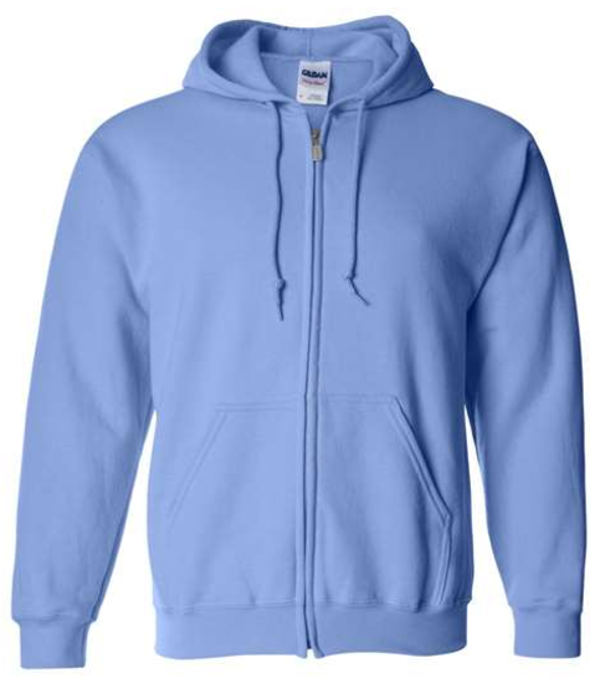 Gildan - Molleton à capuchon avec zip - 18600