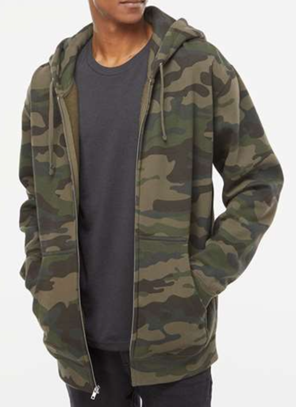 Independent Trading Co. - Molleton épais à capuchon avec fermeture éclair - IND4000Z