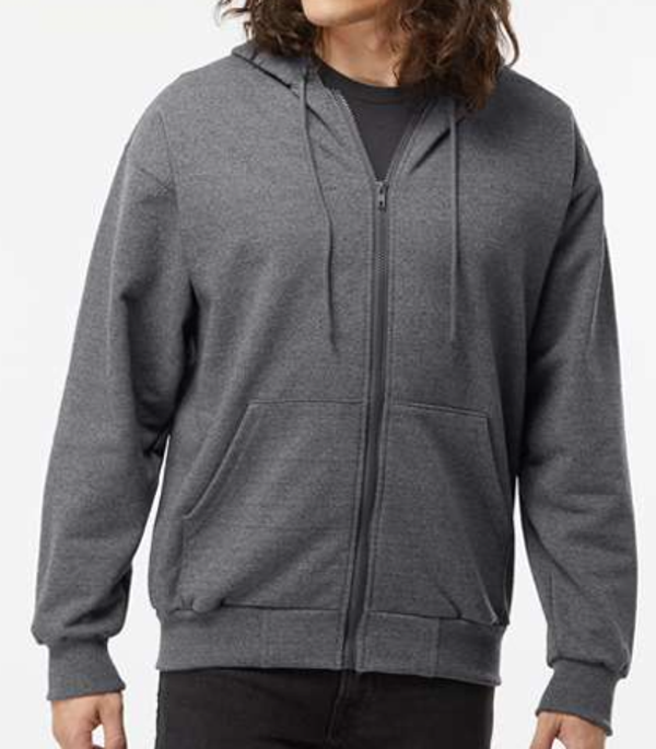 King Fashion - Molleton à fermeture éclair et à capuchon - KF9017