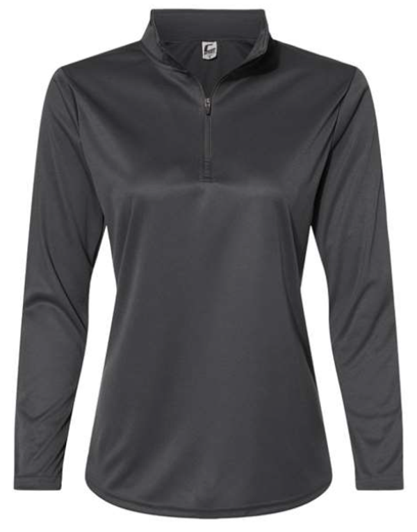 C2 Sport - Chandail à glissière un quart pour femmes - 5602