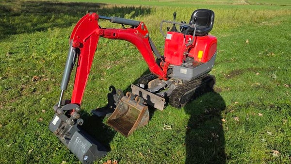 Wacker Neuson 803 RD 3 bakken! Minikraan