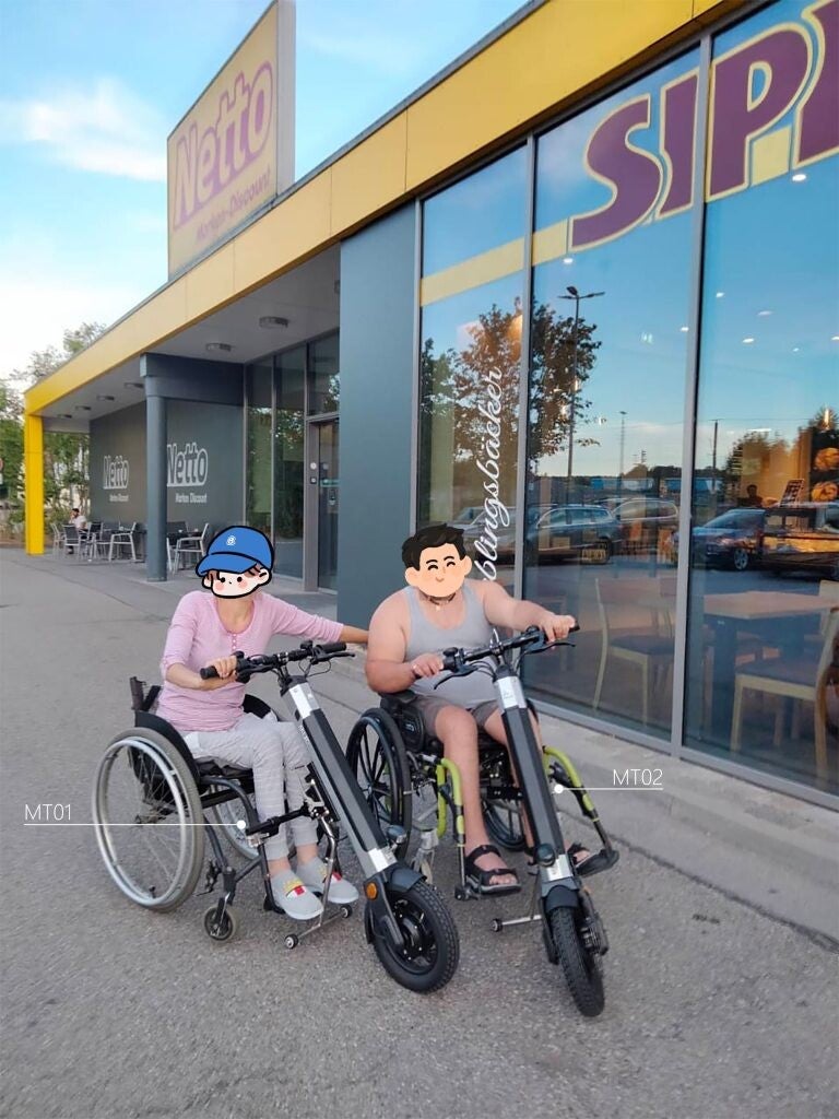 Aankoppelwiel gebruikt op straat