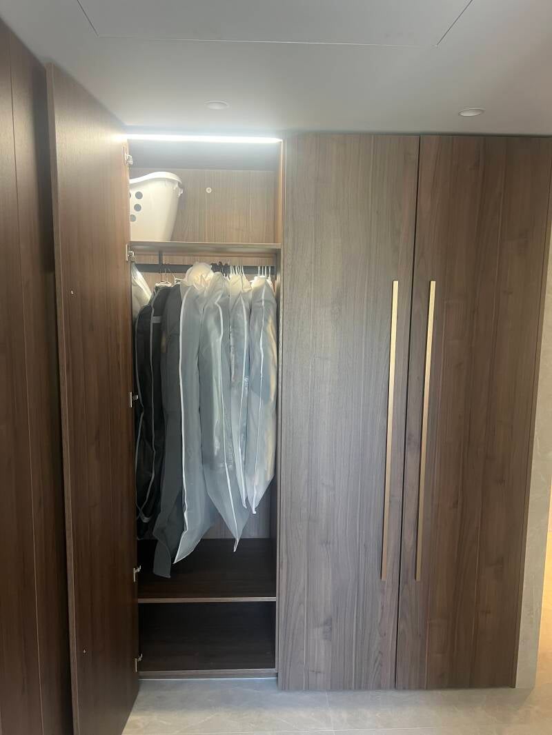 pose de dressing 