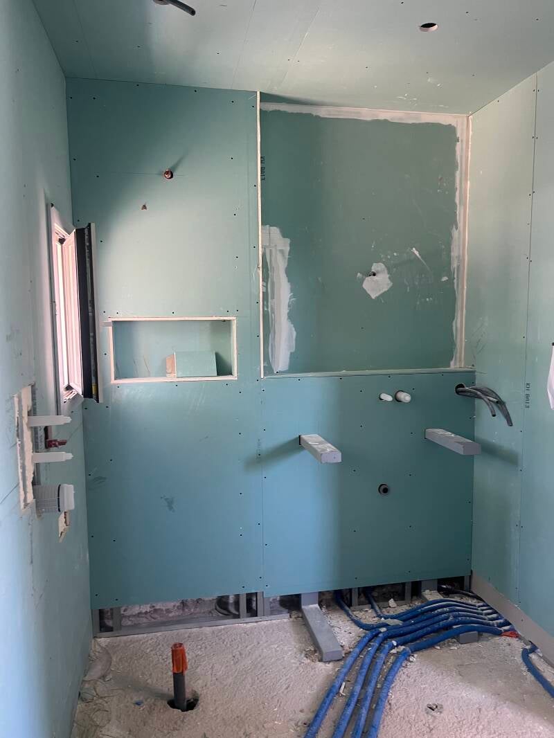 création de salle de bain 