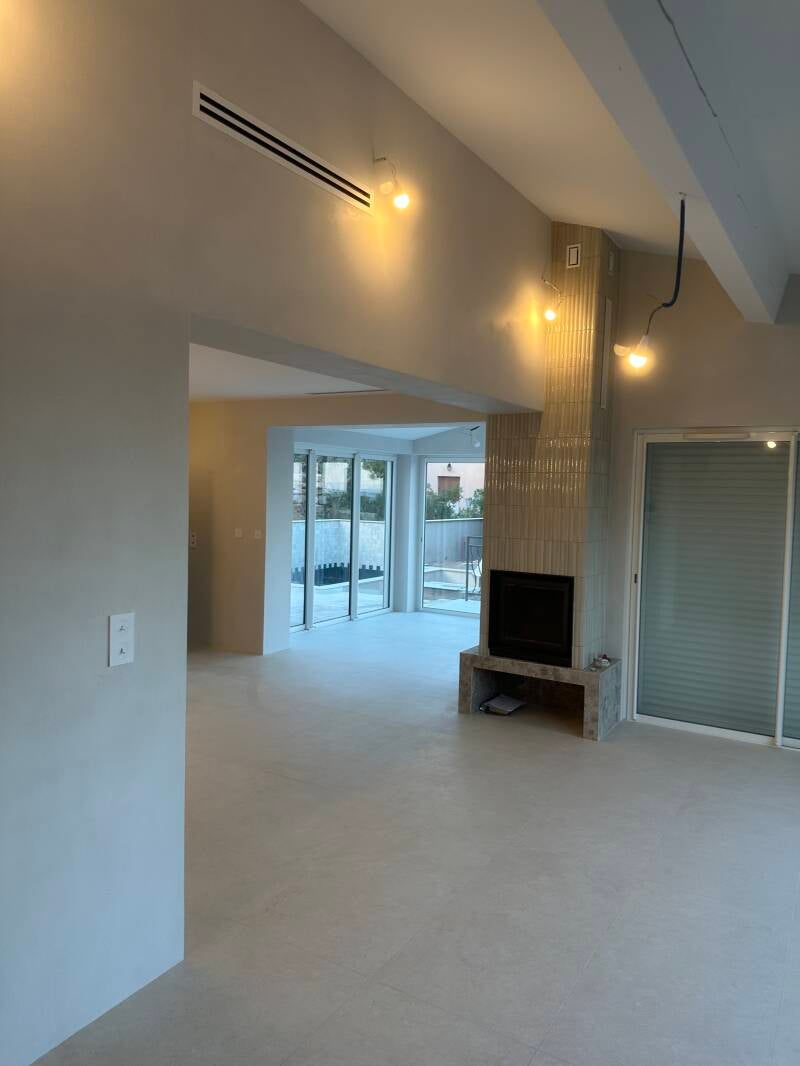 peinture décoratif et habillage de cheminée 